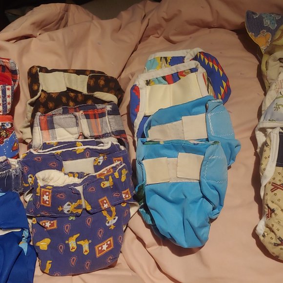 Lot of Cloth Diapers with inserts. - Picture 7 of 9